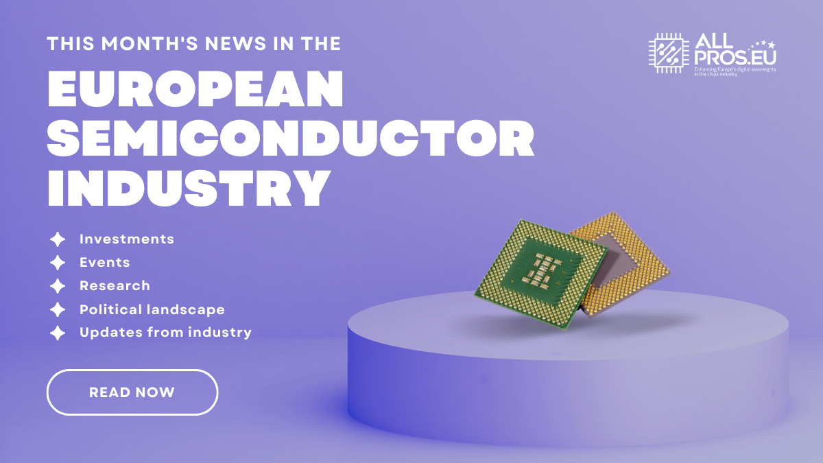 Latest news in the European Semiconductor Industry