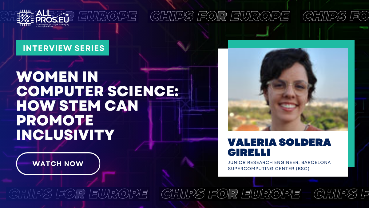 ALLPROS.eu Interview with Valéria Soldera Girelli, Barcelona Supercomputing Center