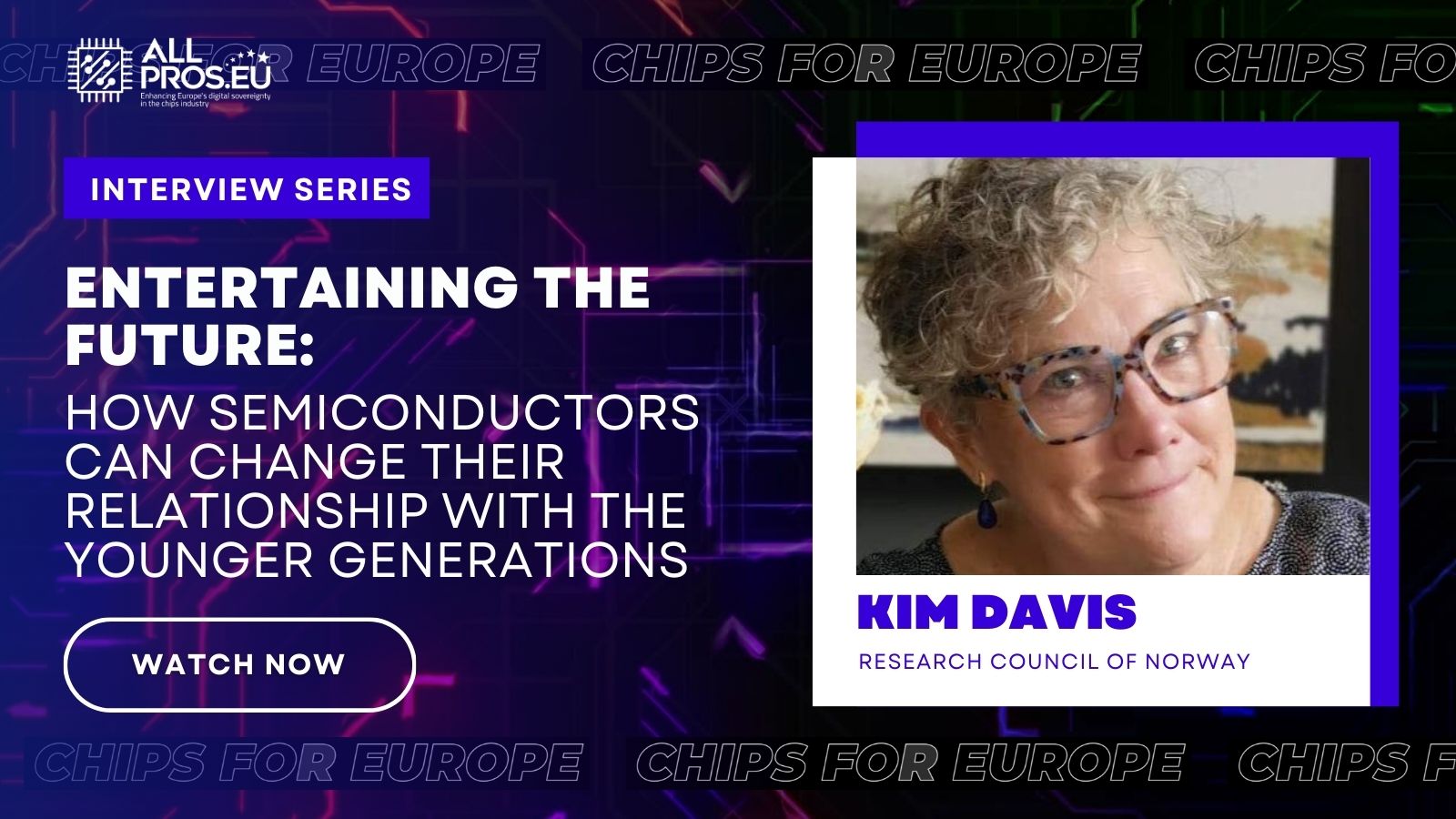 ALLPROS.eu Interview with Kim Davis, Research Council of Norway