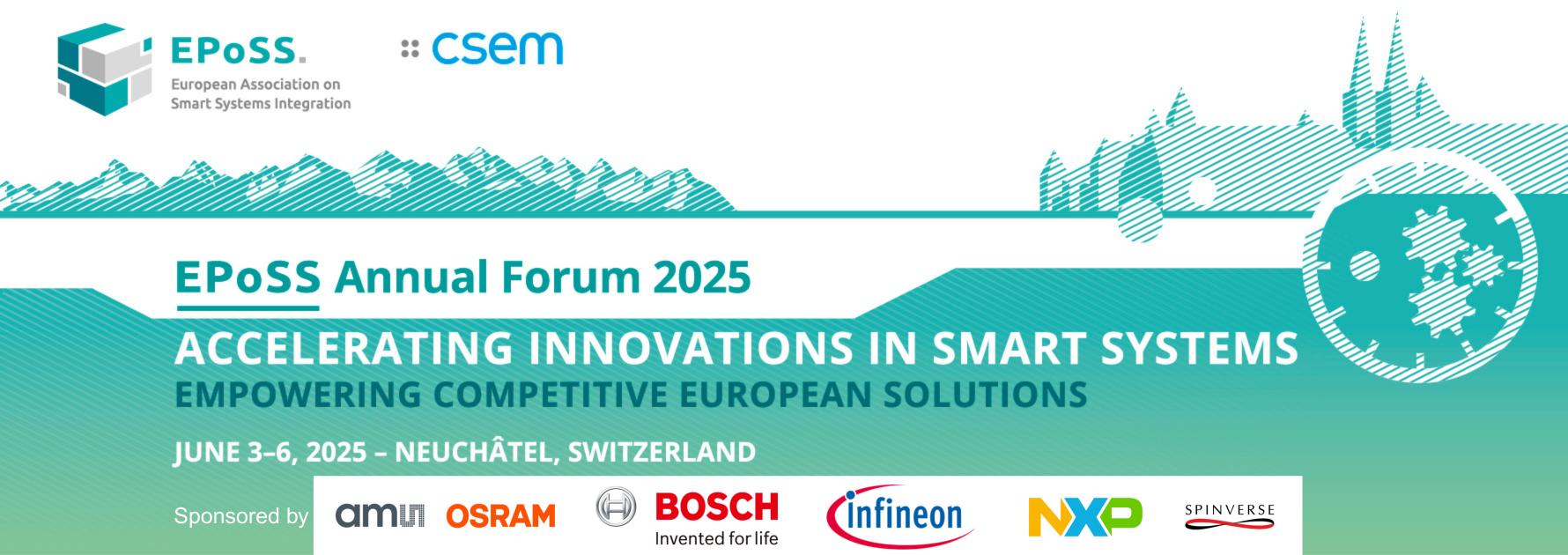Eposs annual forum - 3-6 June, Switzerland