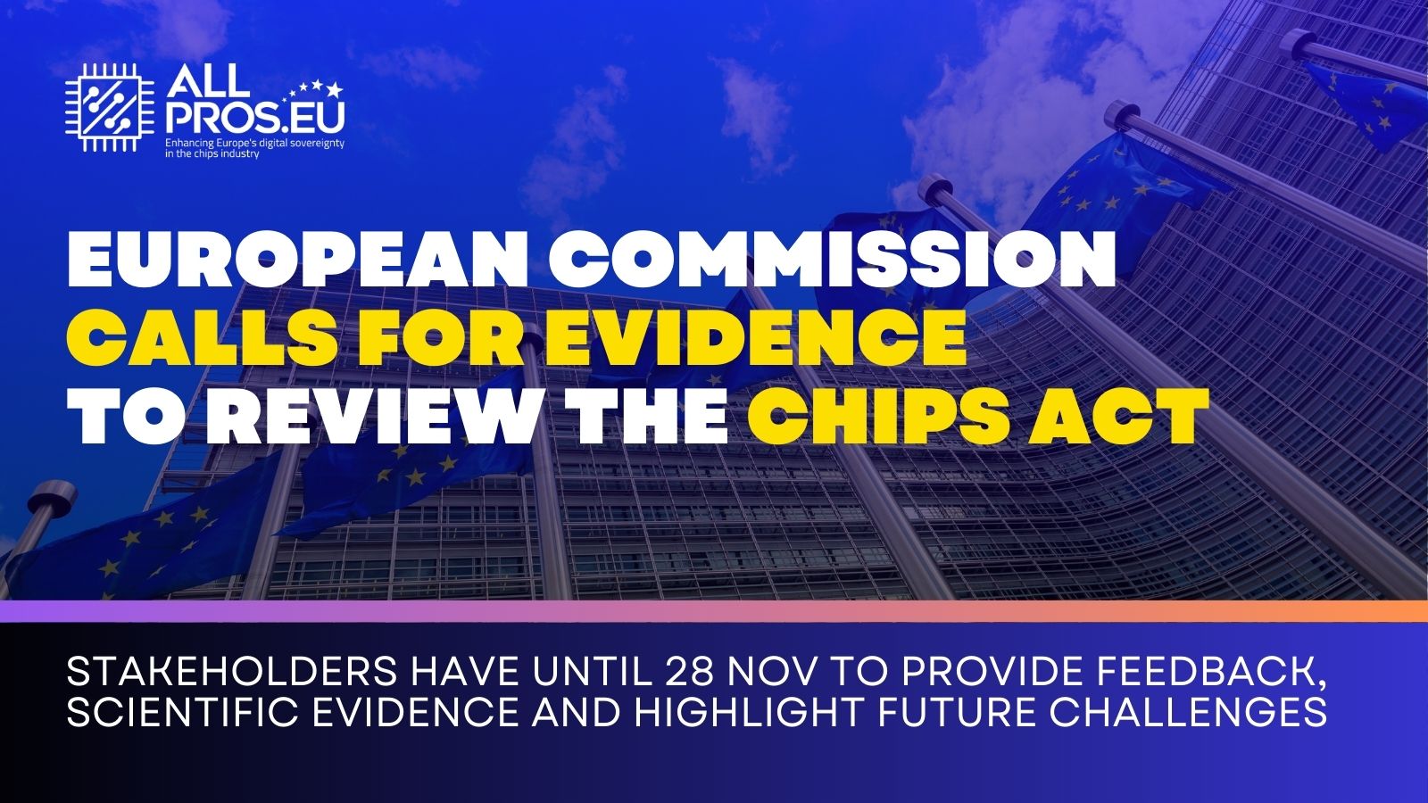 European Commission calls for evidence to review the Chips Act