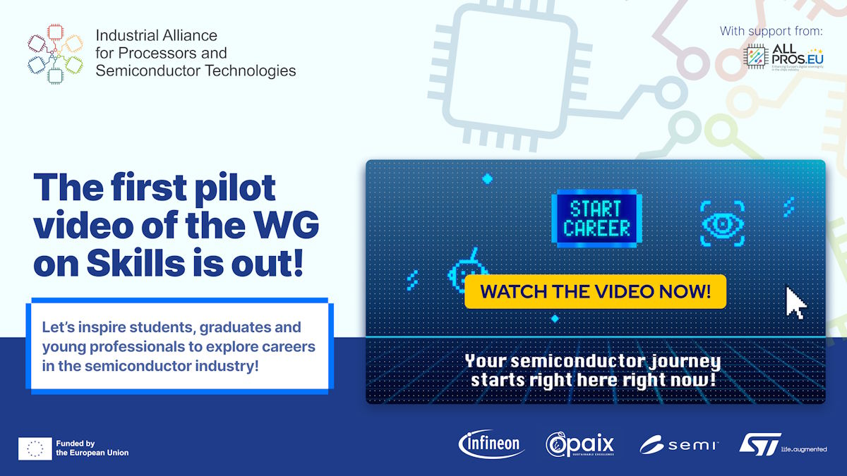 First pilot video of the Image Campaign for semiconductors