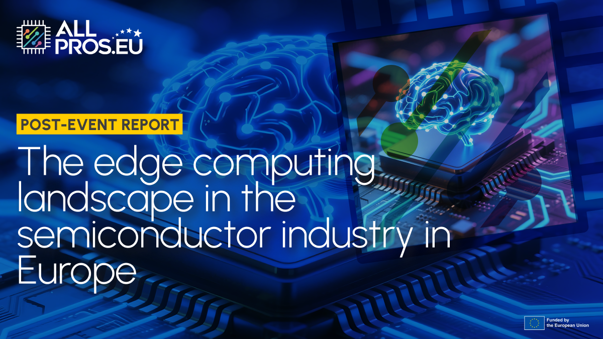 Post-event Report The Edge computing landscape