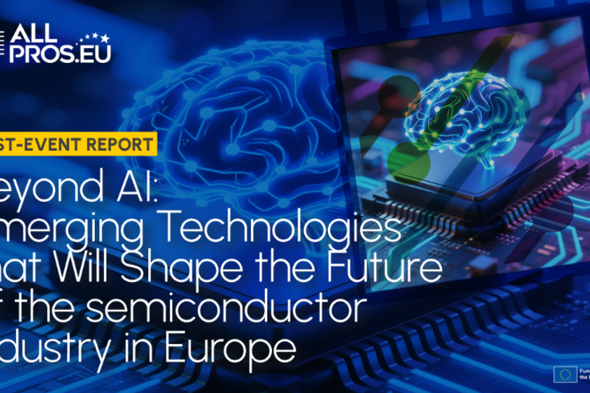 Post-event report: Beyond AI: Emerging Technologies That Will Shape the ...